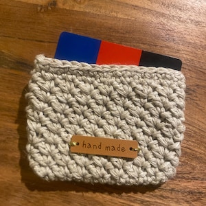 crochet card holder