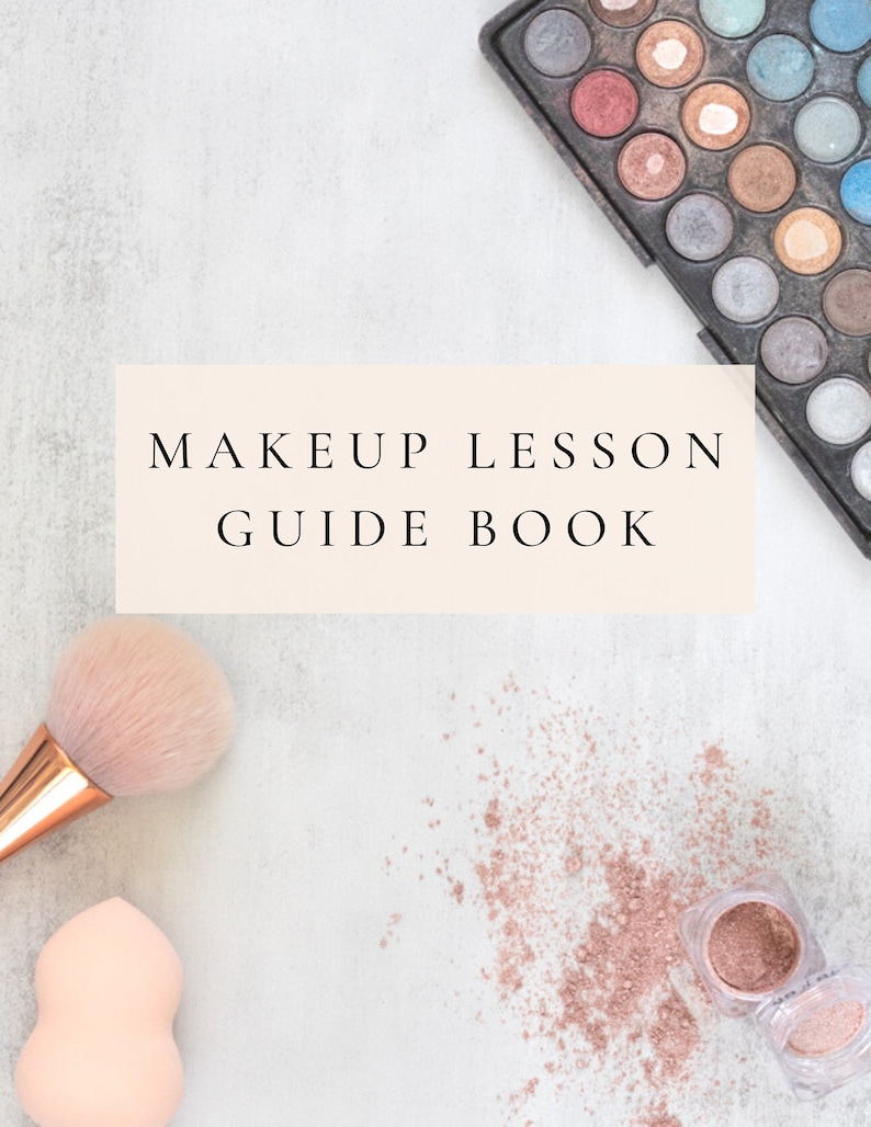 Makeup Tutorial Digital Makeup Guide Makeup Lesson Digital Makeup 
