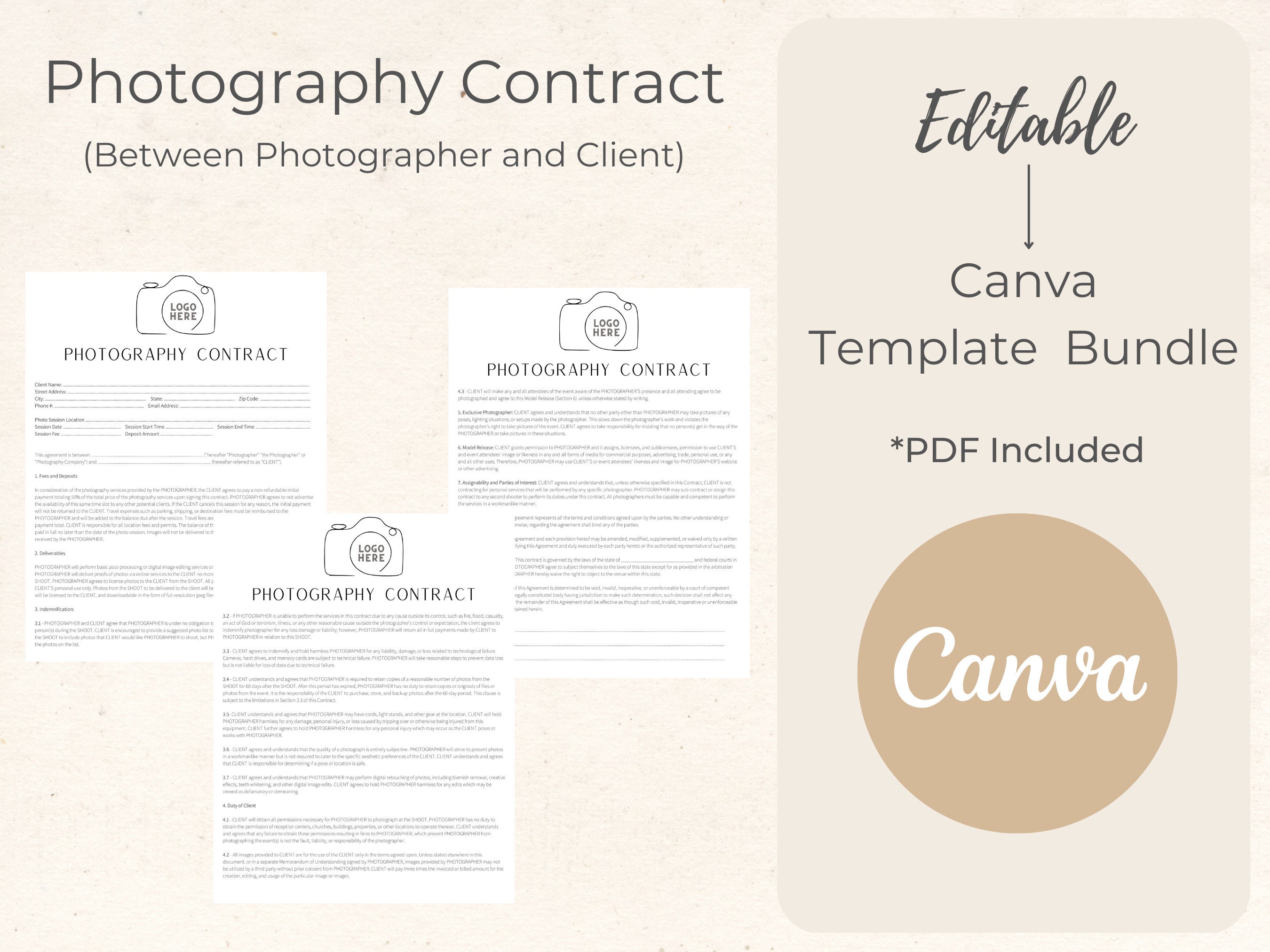 Pixieset Contract Template UK