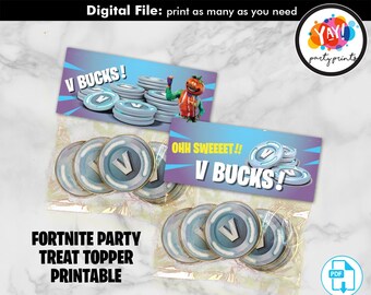 Printable V Bucks Gift Certificate
