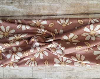 Knotted Turban Headband, Women's Stretchy Fashion Headband
