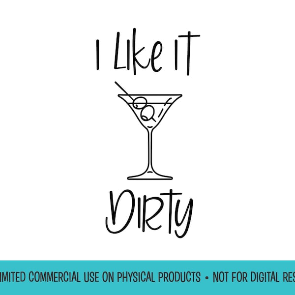 I like it dirty SVG