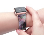 Patterned Faux Leather Apple Watch Band 38mm/40mm, 42mm/44mm
