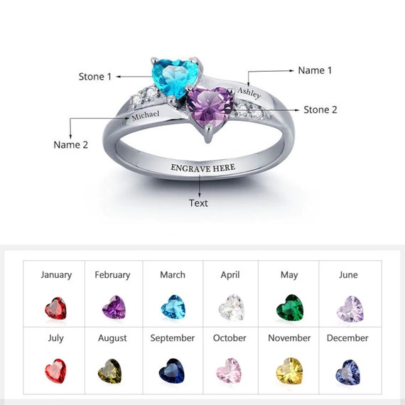 Custom ring w/ stone(s), Promise ring, Engagement ring