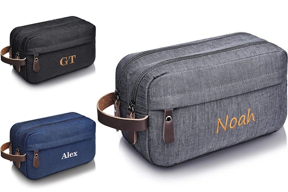 Custom Toiletry Bag (Mens, Embroidered) - Groomsmen Gift