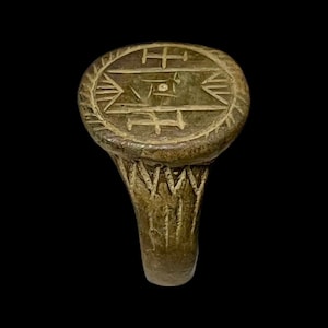 Byzantine empire period bronze ring