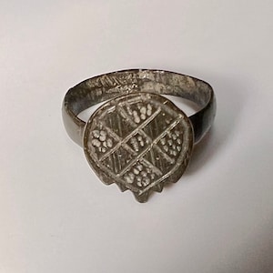 Byzantine Crusaders period bronze ring