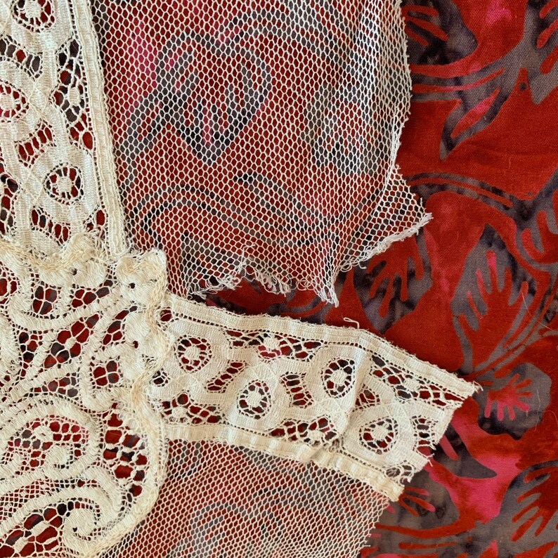 Victorian Brussels Lace Tablecloth unfinished in ecru Etsy