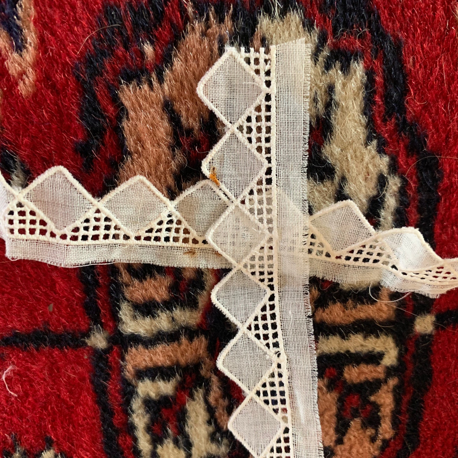 Vintage Swiss Entredeux Embroidery Trim in Art Deco design. 2 Etsy