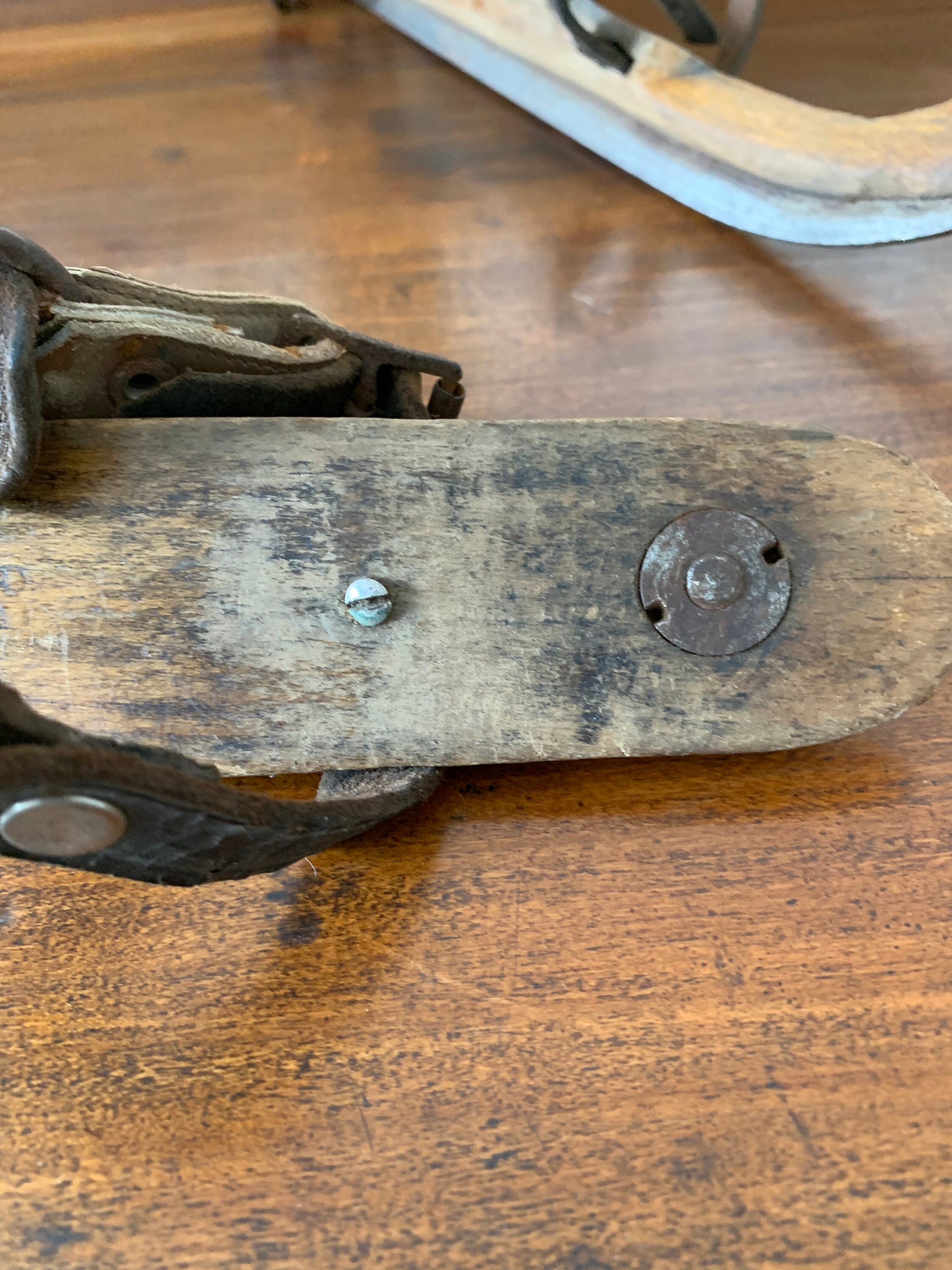 Antique Frisian Wooden Ice Skates from 1860s original Etsy