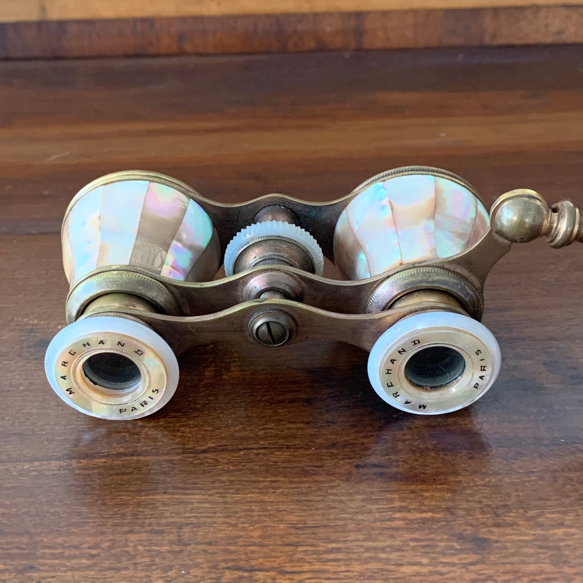 Antique French Opera Glasses with Telescoping Arm made by Etsy