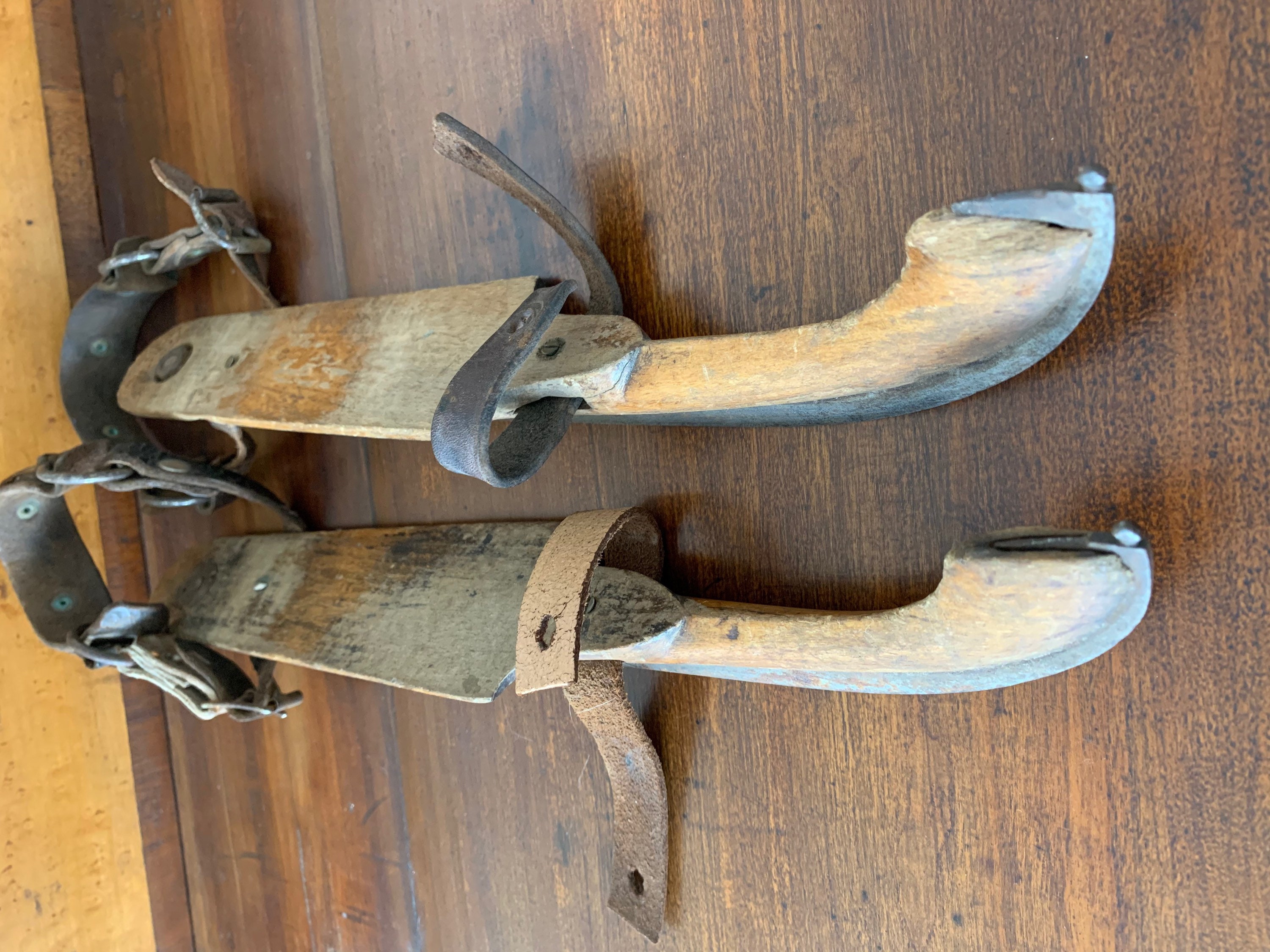 Antique Frisian Wooden Ice Skates from 1860s original | Etsy