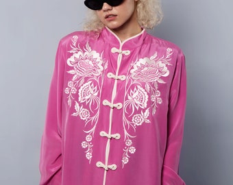 80's Oriental Blouse