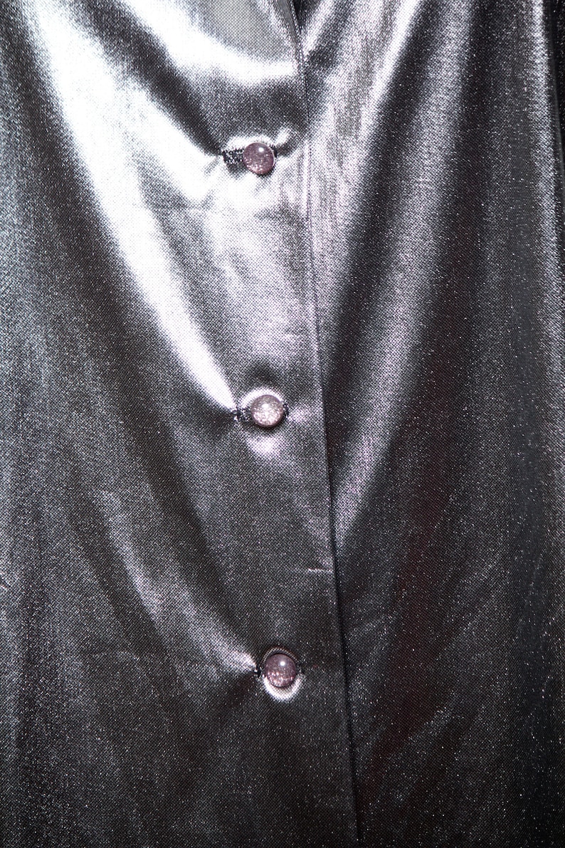 90s Metallic Blouse image 3