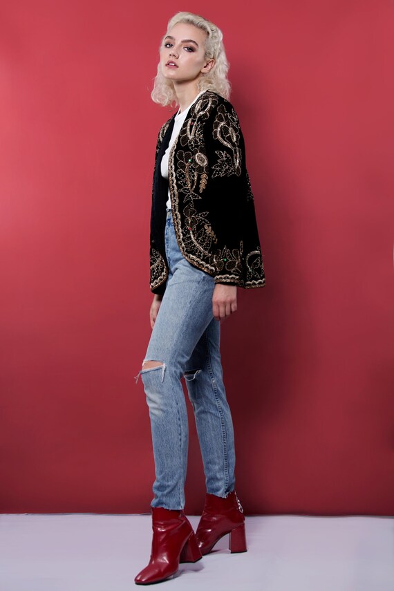 Vintage beaded jacket Gem