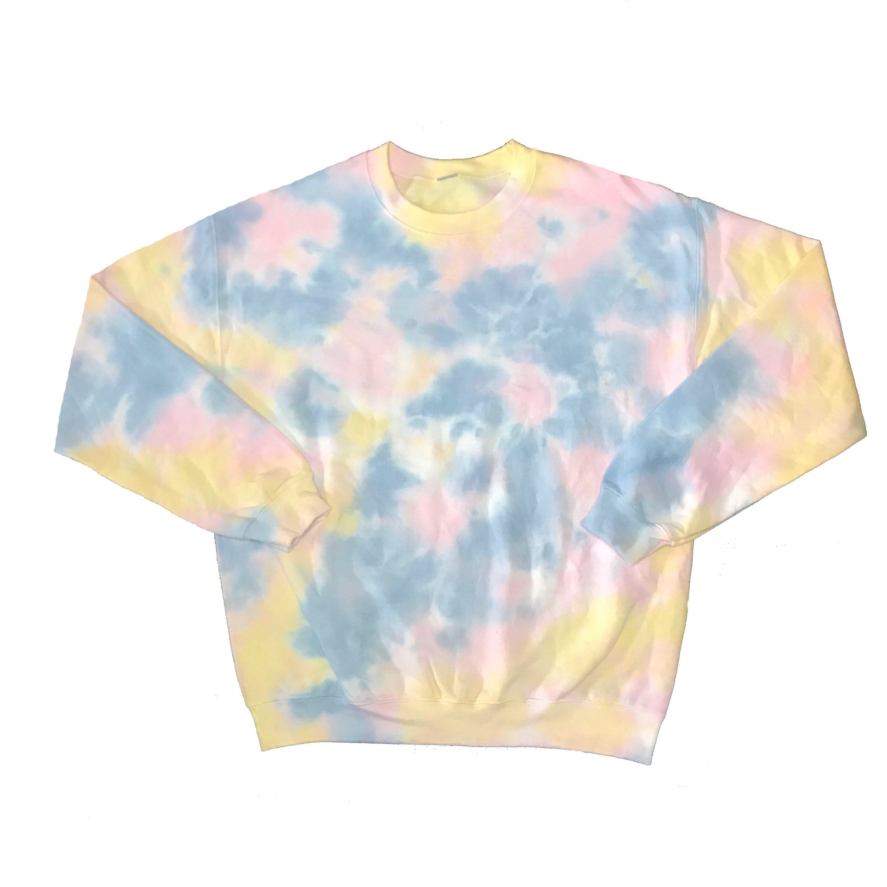 Pastel tie dye sweatshirt best sale