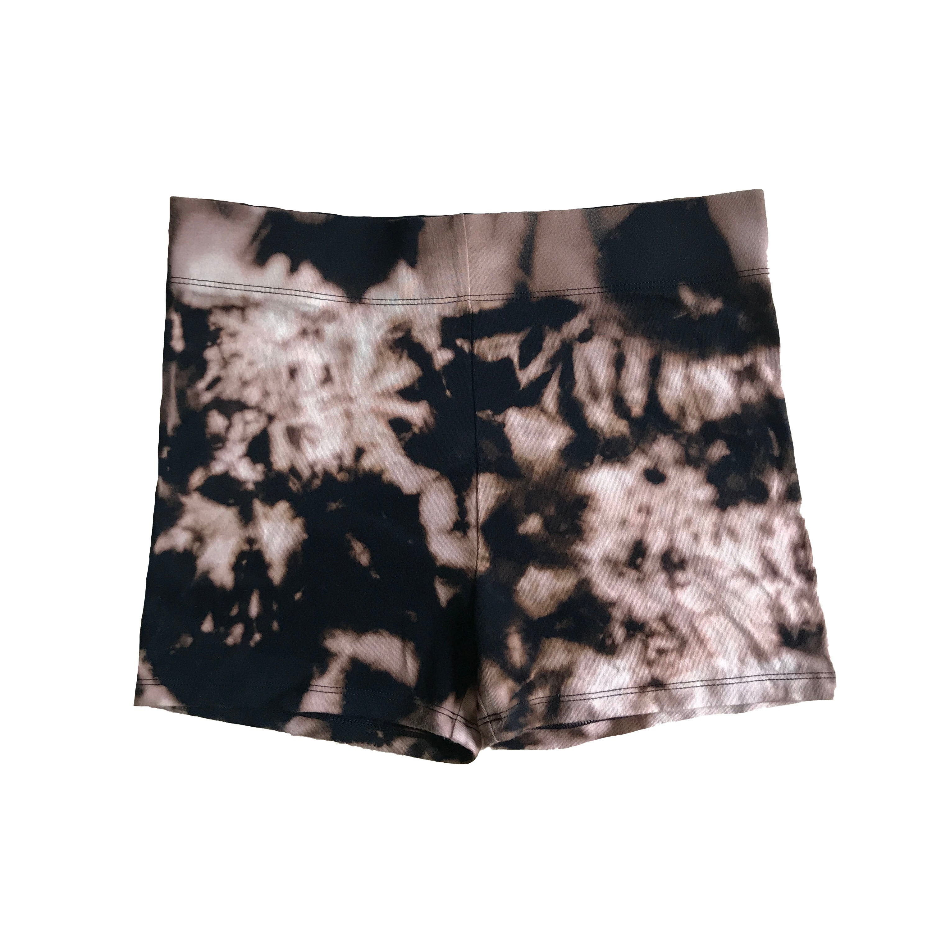 Warhol High Waisted Booty Shorts Tie Dye Booty Shorts - Etsy