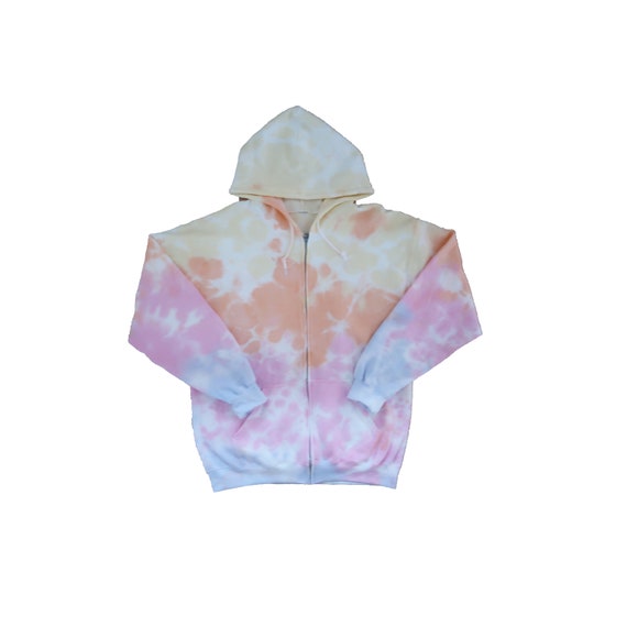 Pastel tie dye hoodie wholesale hotsell