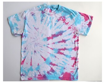 Pink Frost Tie Dye Shirt