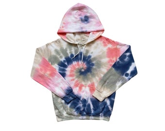 Desert Bloom Tie-Dye Sweatshirt | Crewneck, Hoodie or Zip-Hoodie Sweatshirt