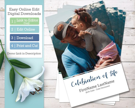 modern funeral program template and order of service funeral pamphlet obituary for memorial service funeral programs templates
