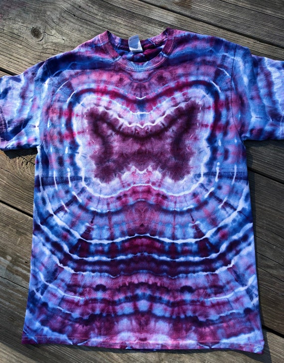 butterfly tie dye shirt