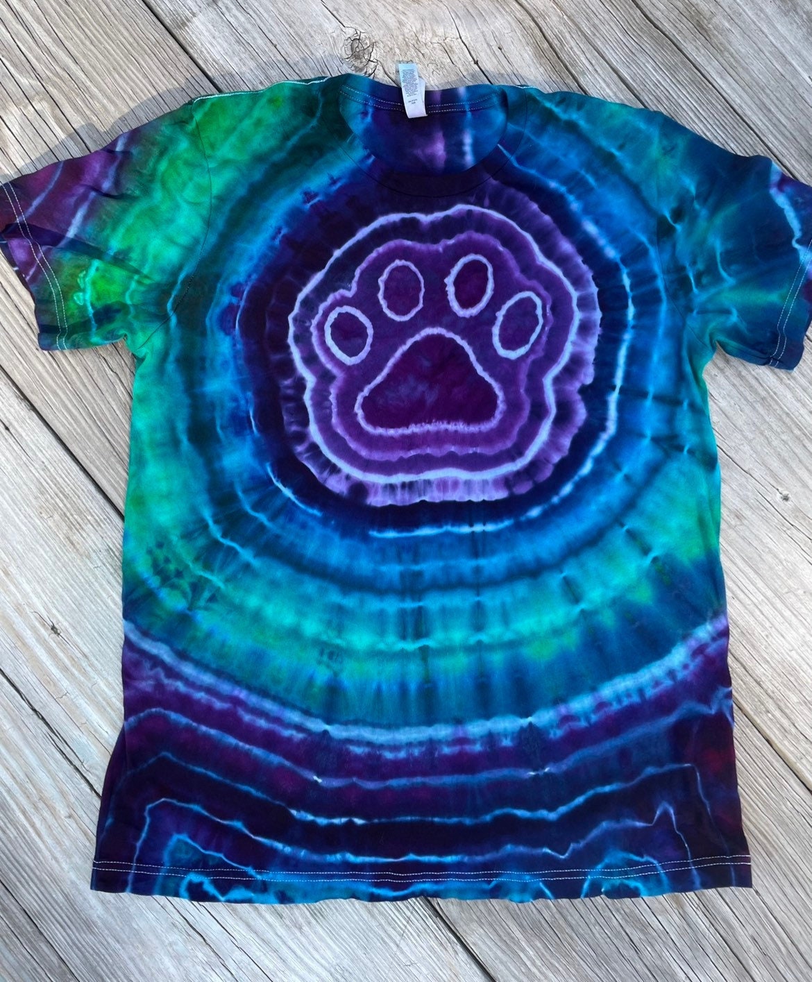 Pawz Americana Tie Dye Tee