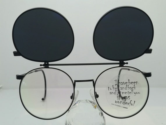 flip up glasses frames