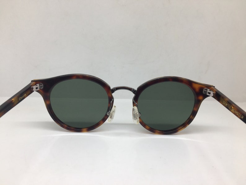 MOD TORTOISE PREPPY P-3 combi eyeglasses frame new old stock handmade acetate