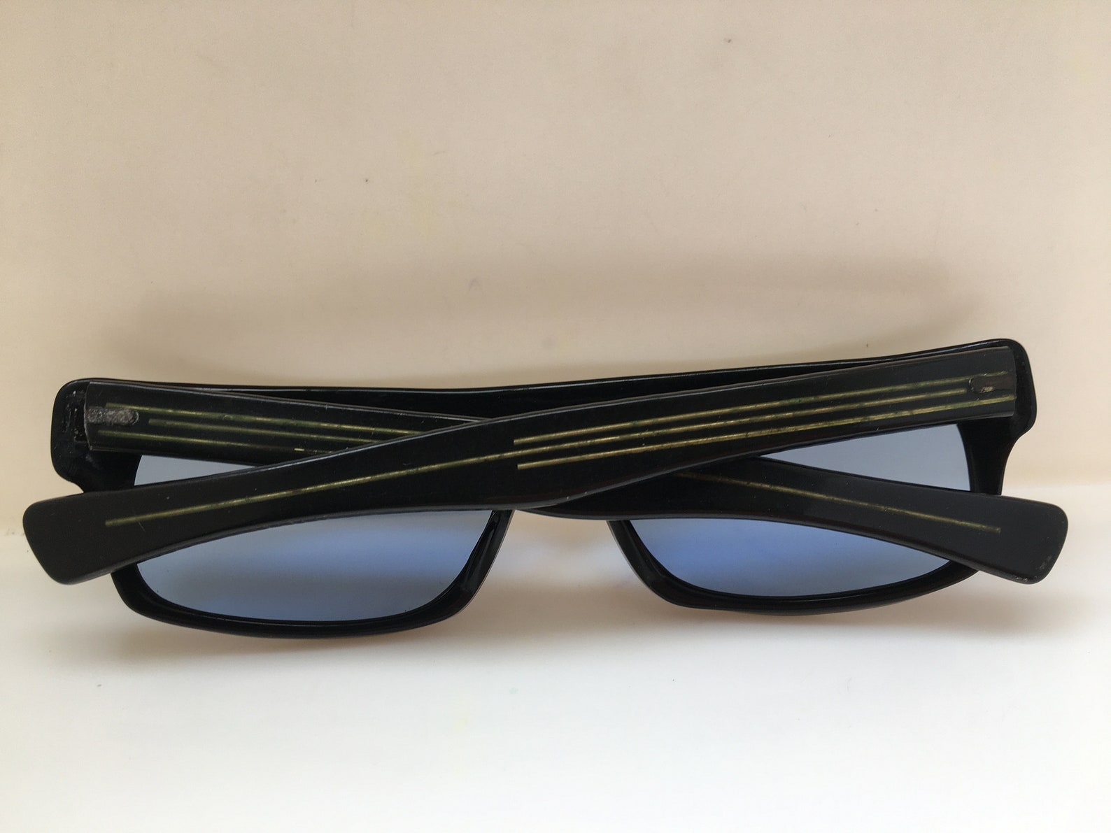VINTAGE N.O.S. JAPAN SUNGLASSES black eyeglasses old Etsy