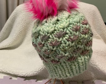 Luxury Hat: Lotus Flower Beanie