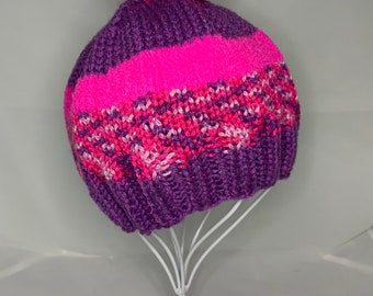 Child Hat with Animal Topper