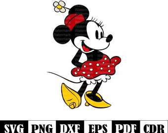 Classic Minnie Mouse Etsy