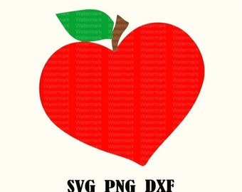 Download Heart Apple Svg Etsy