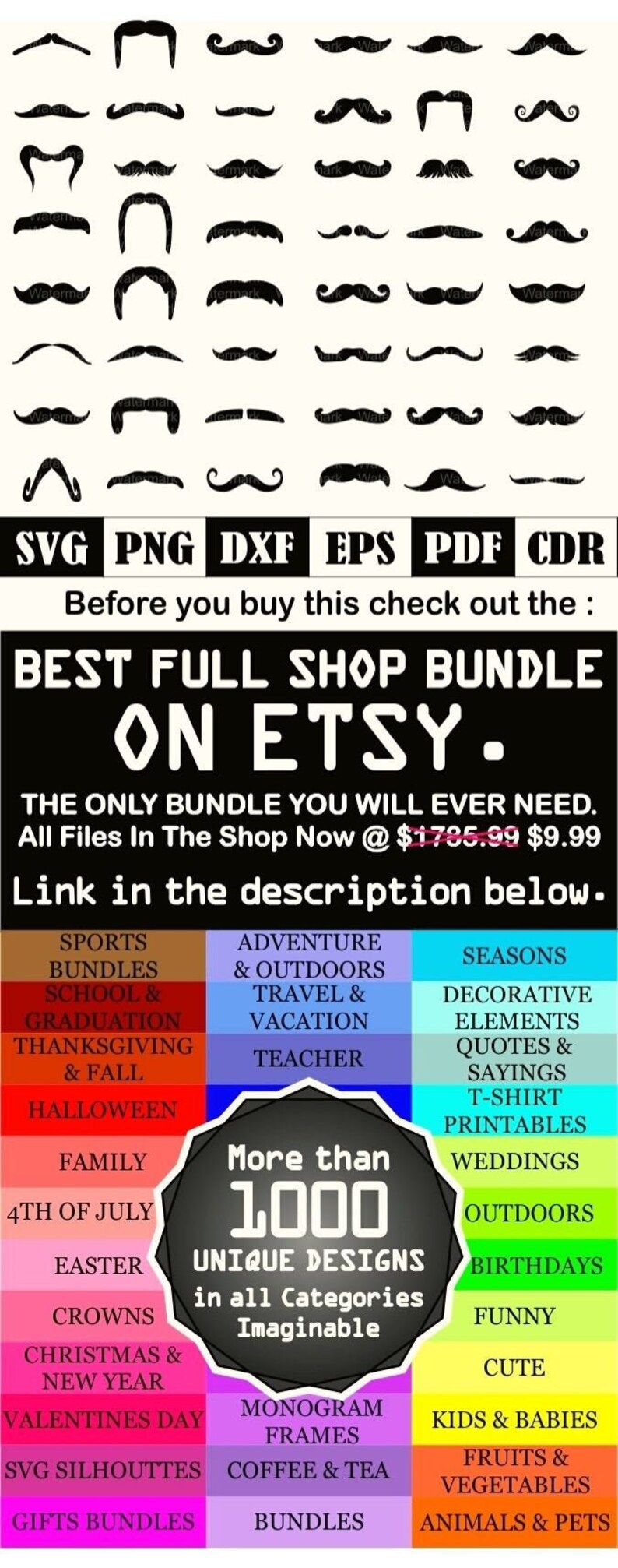 Download Mustache Silhouette Svg Files For Cricut Mustache Clipart Mustache Png Mustache Vector Facial Hair Clipart Cameo Mustache Svg Bundle Clip Art Art Collectibles