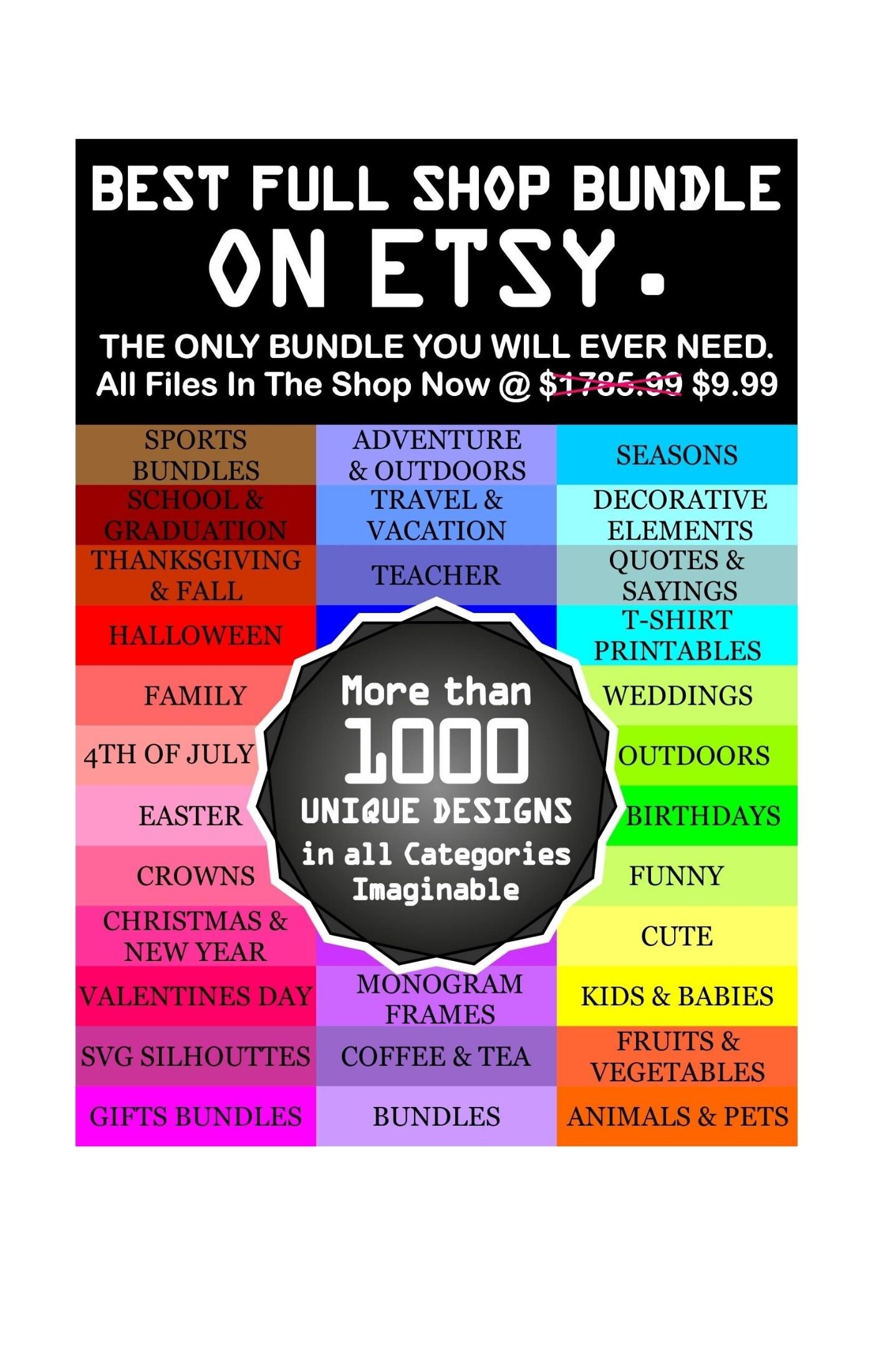 Download Full Shop Bundle Svg All The Files In Store Svg Png Dxf Etsy