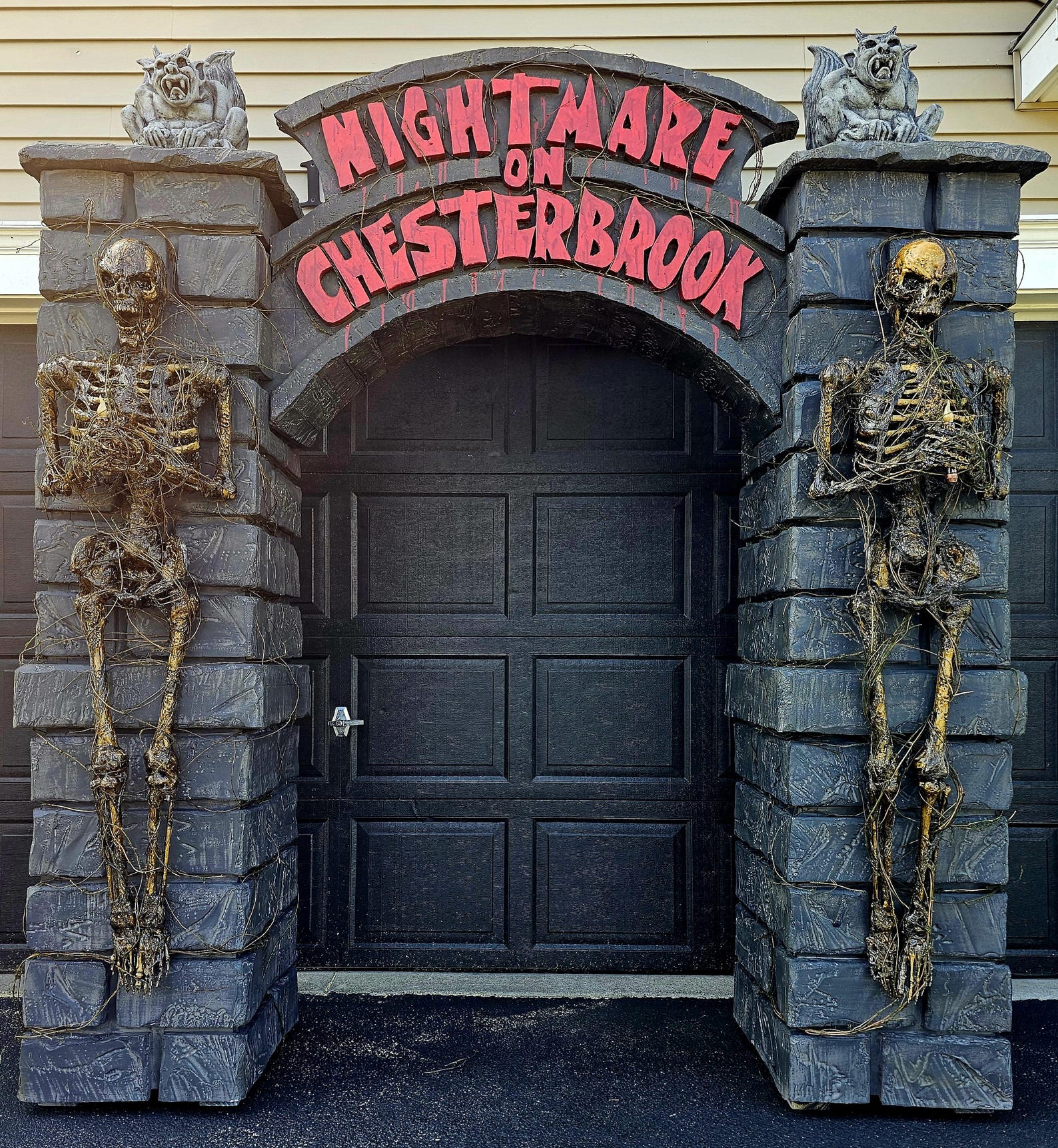 CUSTOM LETTERING Cemetery Entrance, Halloween Prop, Yard Decoration ...
