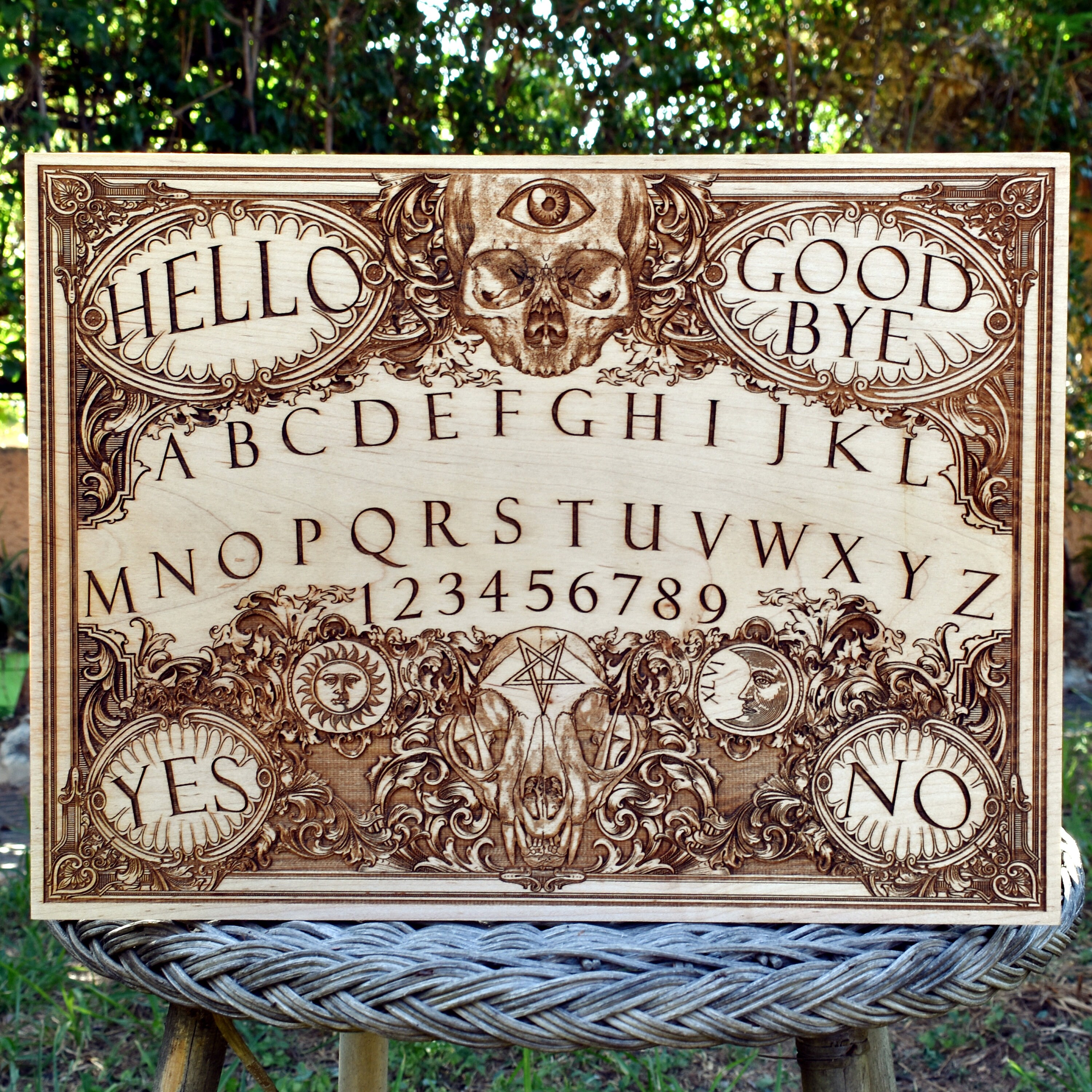 Poster for Sale avec l'œuvre « planche Ouija » de l'artiste