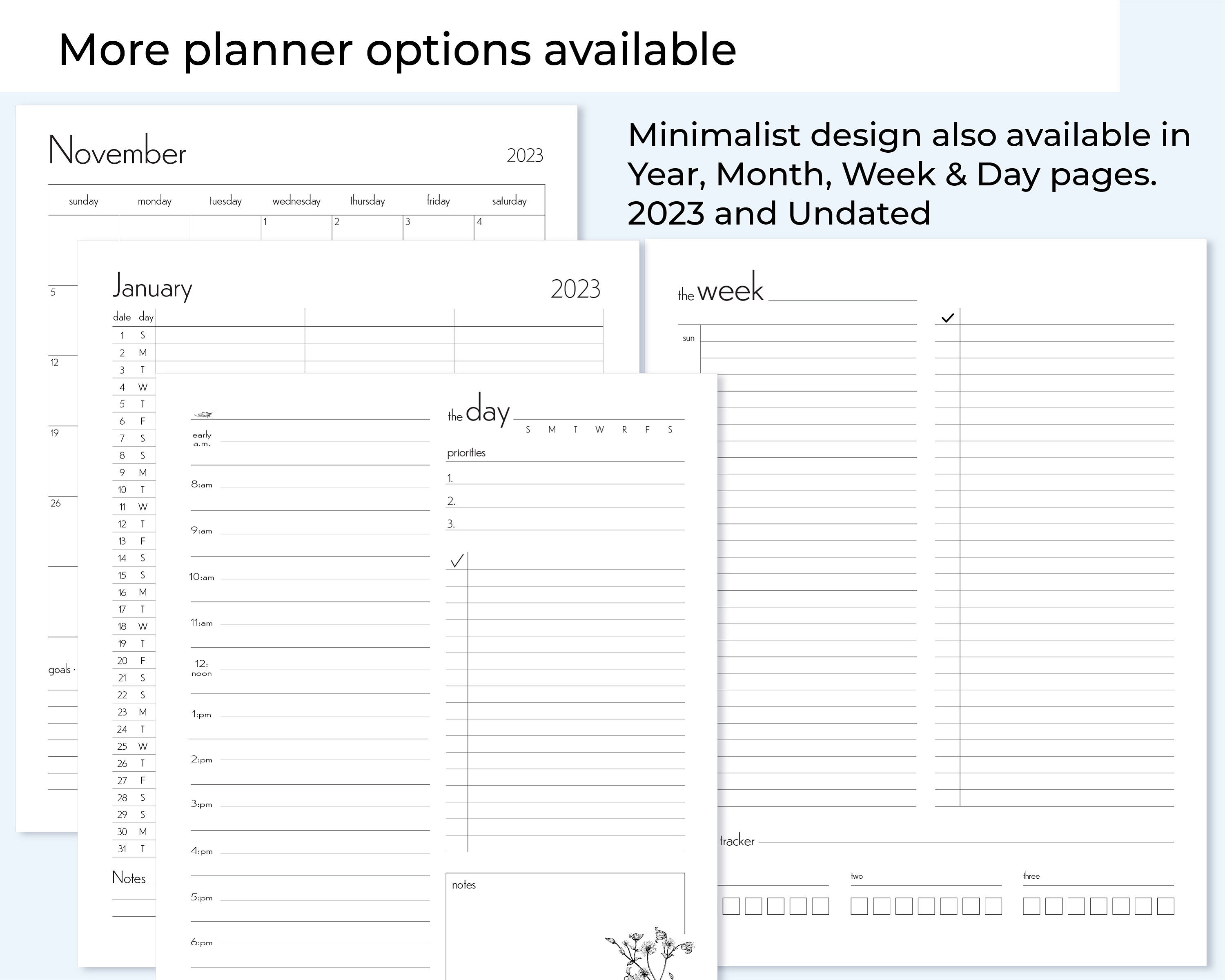 Printable Writing Paper for Book Lovers Planner Inserts for - Etsy