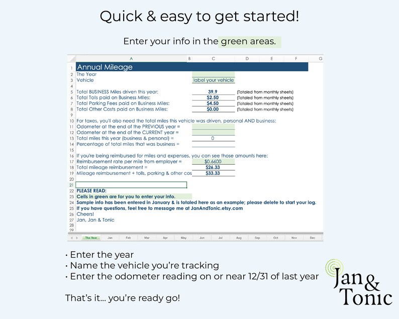 Mileage Tracker for Vehicle Business Expense Reports and Tax Mileage