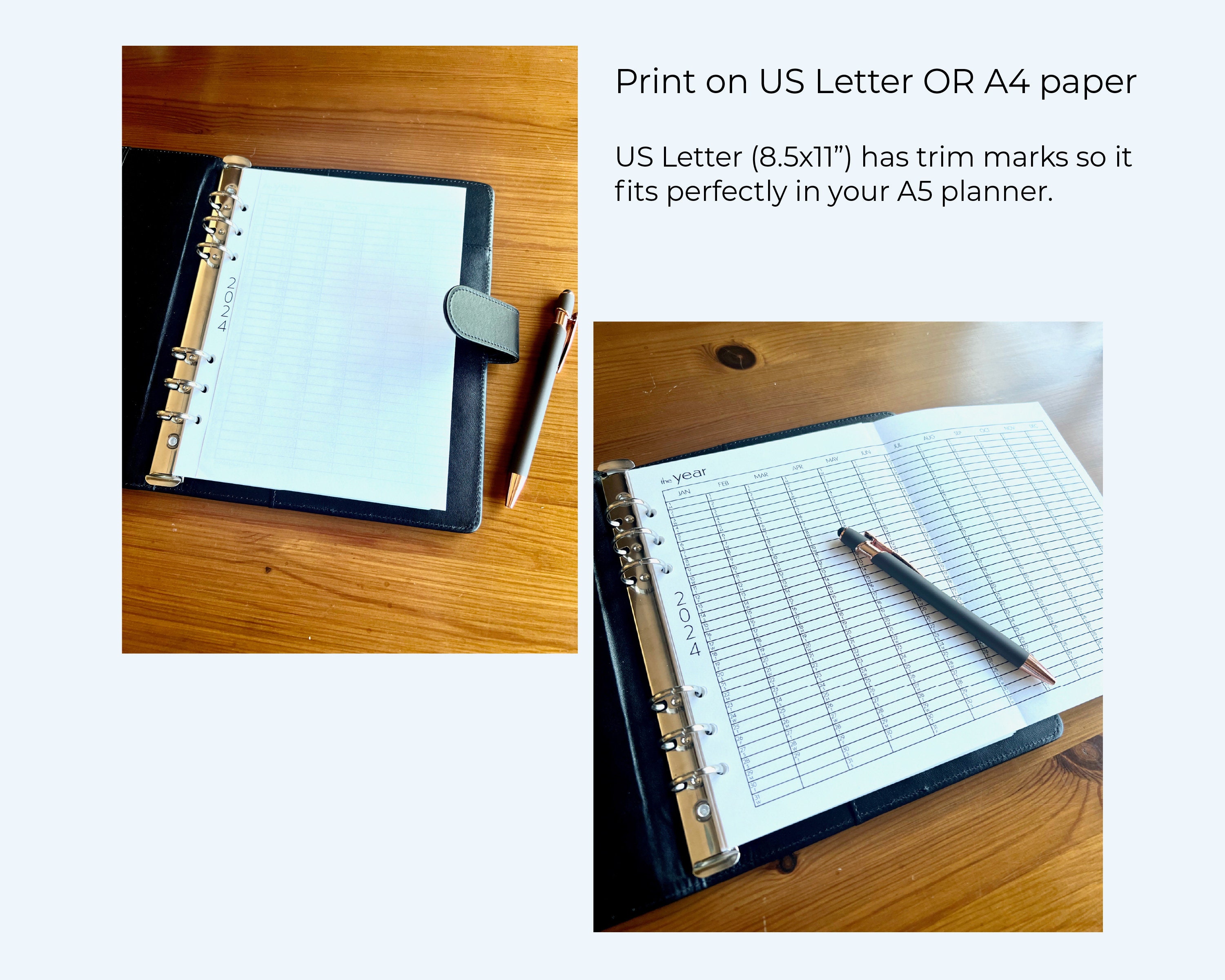 Print Planner Book for Budgeting