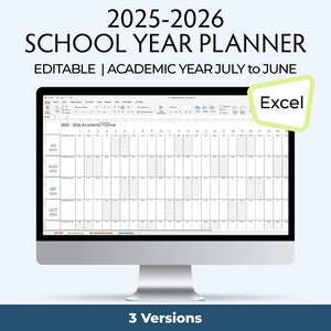 School Calendar 2025-2026, Academic Year 25-26, Homeschooling, Teacher ...