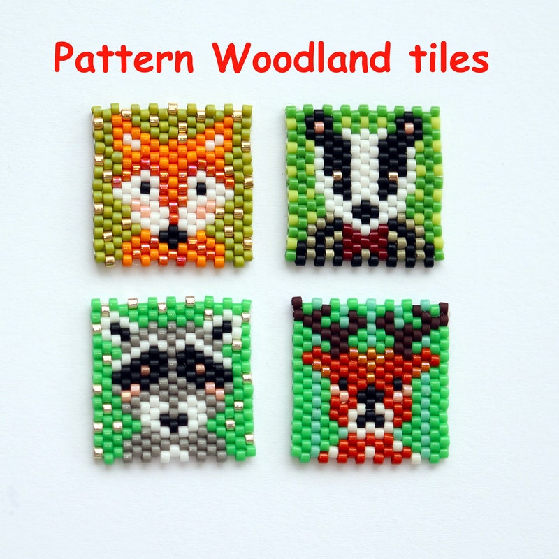 Pony Bead Animal Keychain Patterns - Etsy