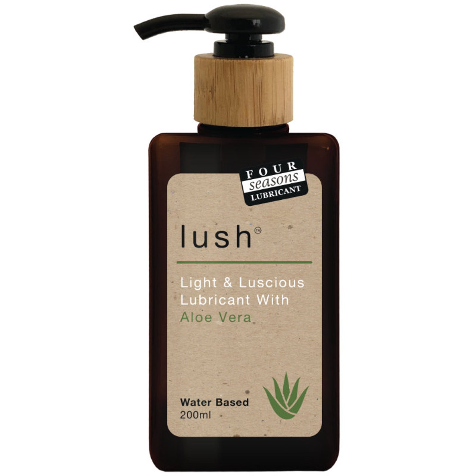 Lubricant Four Seasons Lush Aloe Vera Lube 200ml Etsy