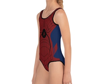 Spider Queen 1940s Inspired Spider Kids Swimsuit Inspiring - Etsy Denmark