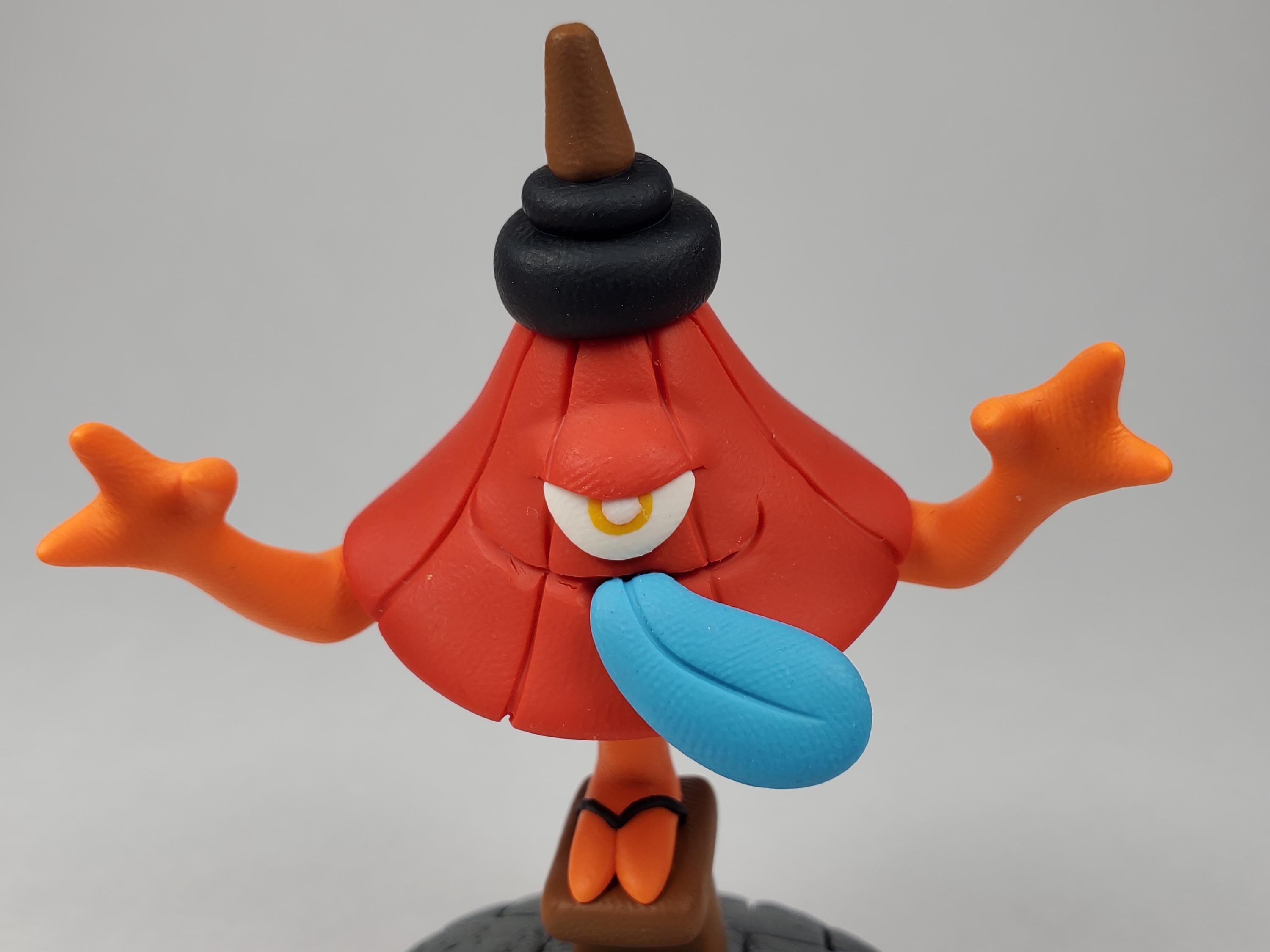 ハトリーズ　カラカサお化け　お化けシリーズ カラカサお化け傘の幽霊 - 手作りポリマー粘土の日本の妖怪神秘的な