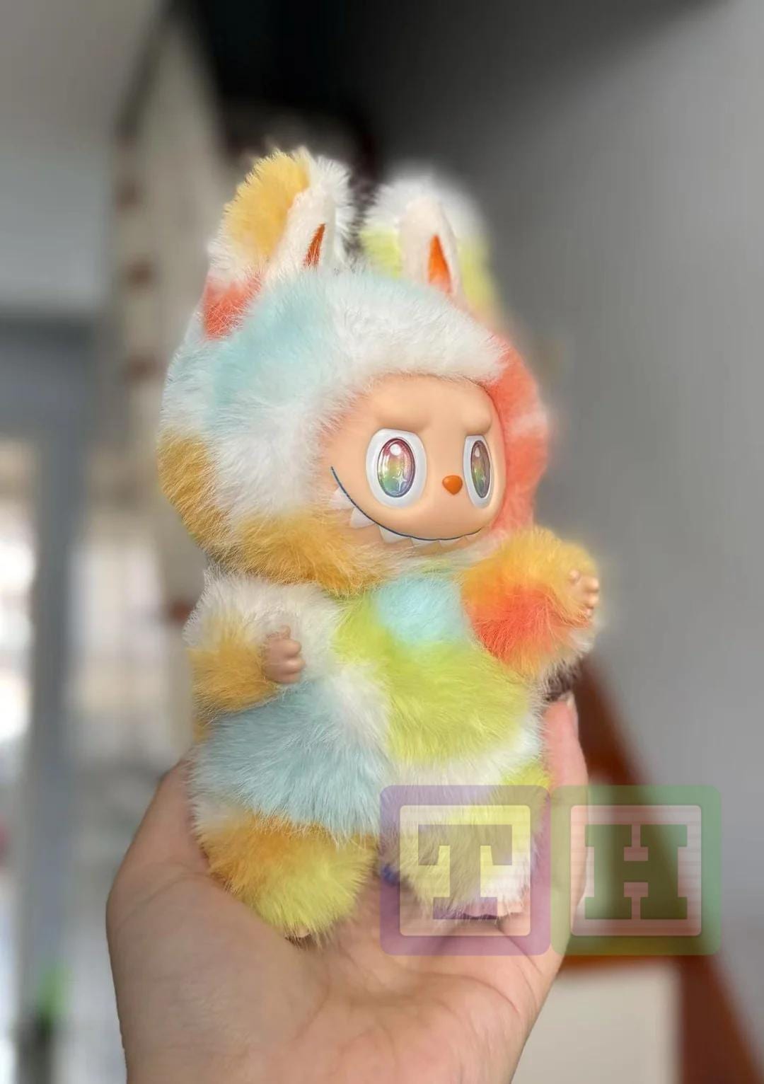 Custom Handmade Rainbow Dragon Doll Mini 17cm Zimomo
