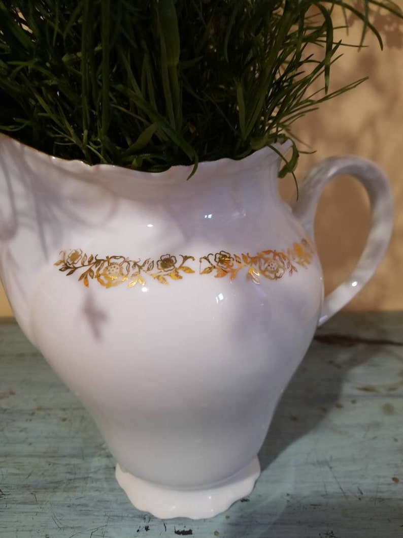 Karla KP Karlskrona Sweden 4836 Swedish Vintage Upsala Ekeby Creamer vase or jug home decoration