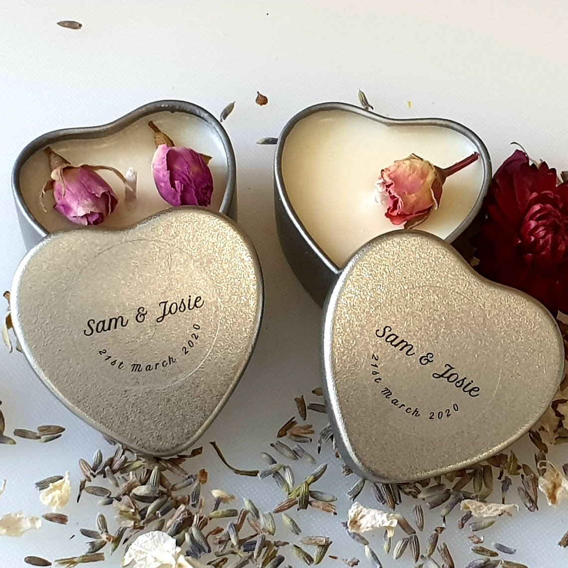 Wedding Favours Handmade Personalised Candle Wedding Favours Etsy UK