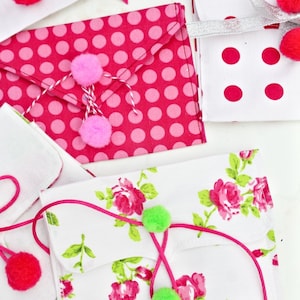 Fabric envelopes pattern